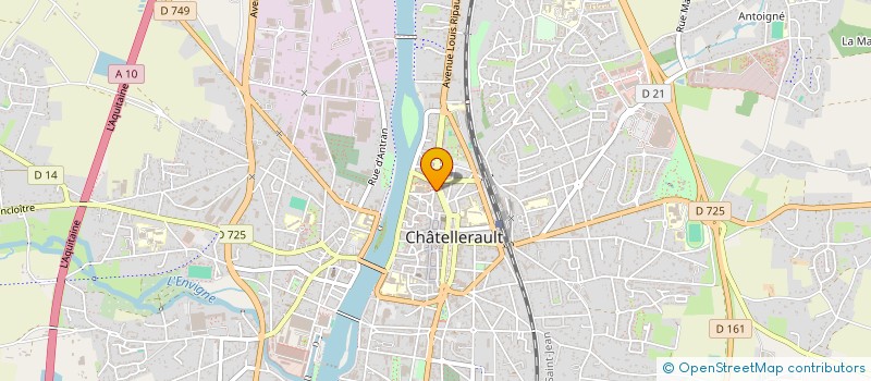 localisation de l'entreprise ASSOCIAT POUR DEVELOPPEMENT MATERNITE à CHATELLERAULT