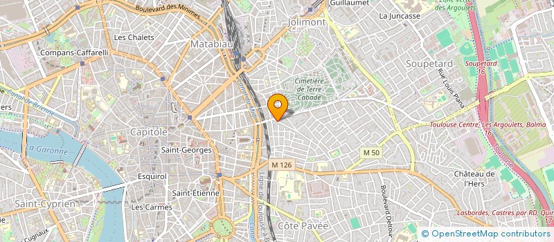 localisation de l'entreprise ASSOCIAT PROMOTION ESTHETIQUE FRANCAISE  TOULOUSE