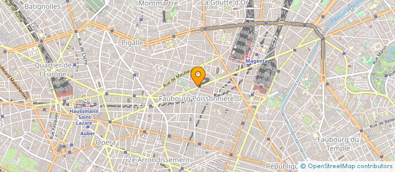 localisation de l'entreprise ASSOCIAT RECHERCH APPLIC PSY  PARIS