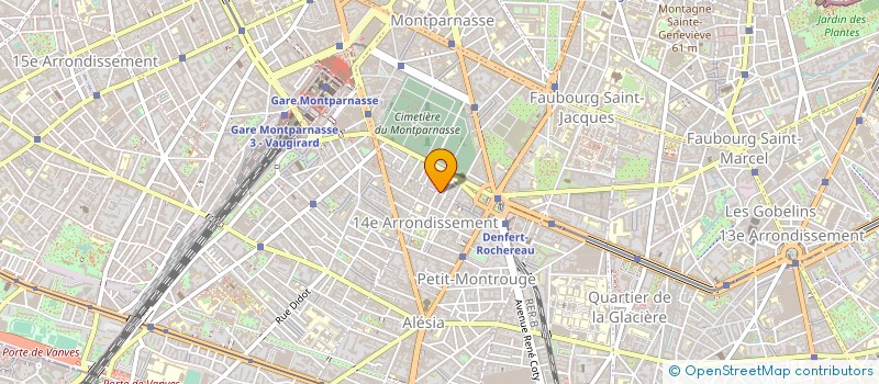 localisation de l'entreprise ASSOCIATED ARTIST CORPORATION  PARIS