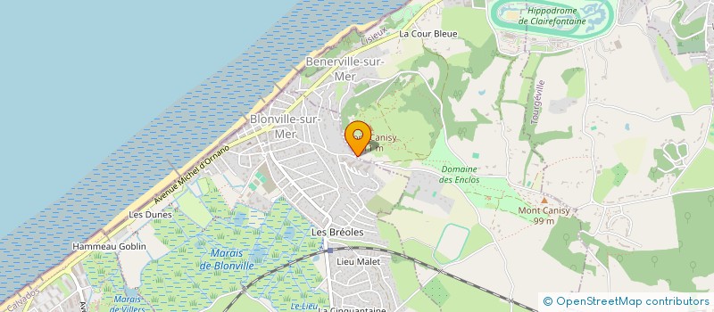 localisation de l'entreprise ASSOCIATED PACKAGING EUROPE à BENERVILLE-SUR-MER