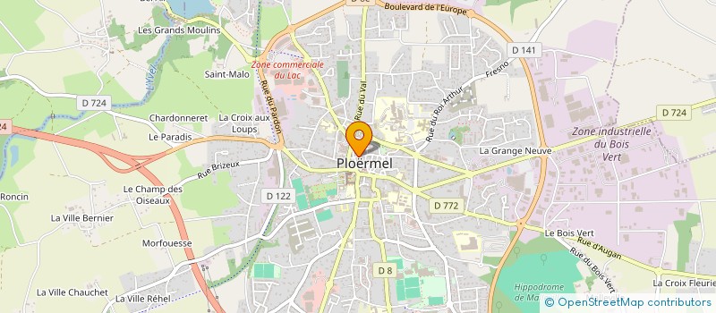localisation de l'entreprise ASSOCIATIO TERRE ACCUEIL à PLOERMEL