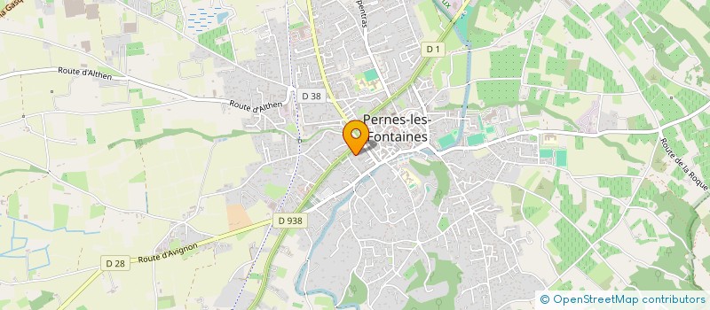 localisation de l'entreprise ASSOCIATION 1.2.3. BONHEURS à PERNES-LES-FONTAINES