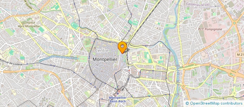 localisation de l'entreprise ASSOCIATION 1 2 3 SOLEIL à MONTPELLIER