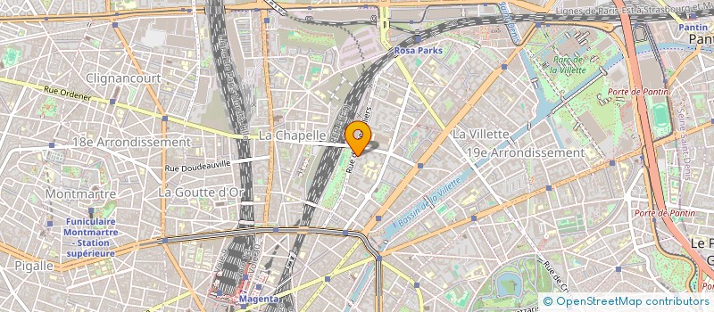 localisation de l'entreprise ASSOCIATION 100% AUTEURS  PARIS