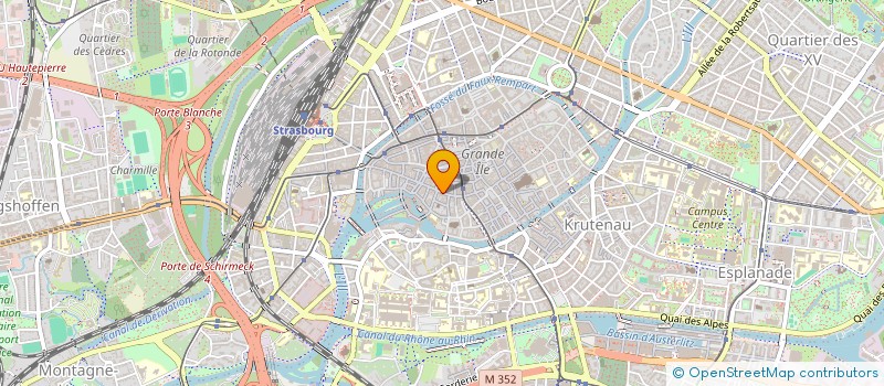 localisation de l'entreprise ASSOCIATION 120 GRAND'RUE à STRASBOURG