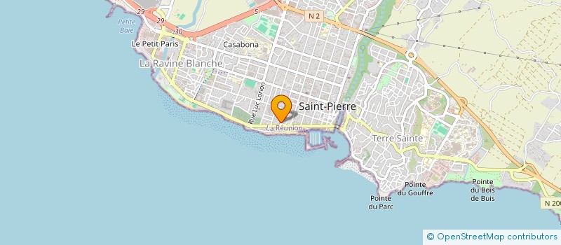 localisation de l'entreprise ASSOCIATION 13 BIS ART à SAINT-PIERRE