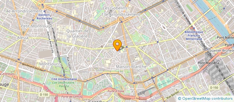localisation de l'entreprise ASSOCIATION 13EME SANS FRONTIERES à PARIS