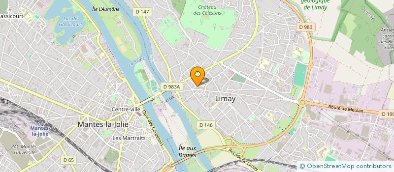 localisation de l'entreprise ASSOCIATION 172  LIMAY