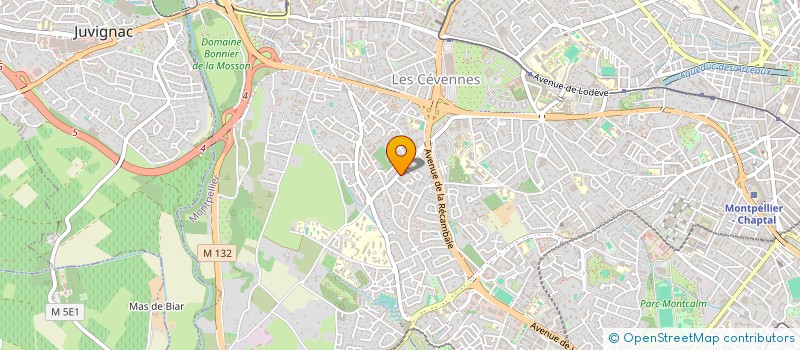 localisation de l'entreprise ASSOCIATION 20-40 à MONTPELLIER