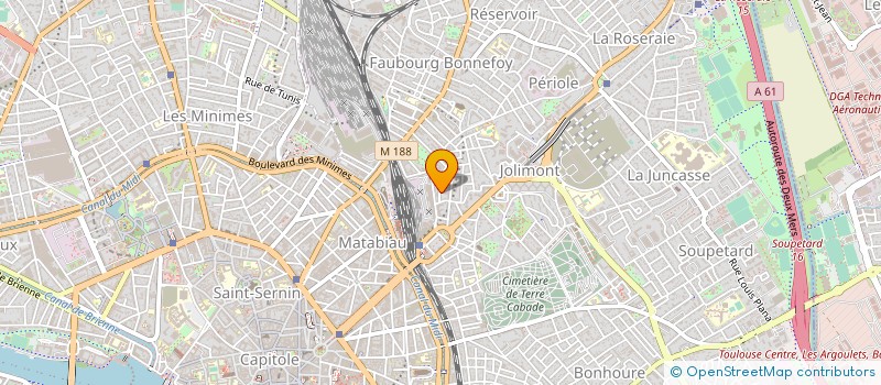 localisation de l'entreprise ASSOCIATION 29 BIS à TOULOUSE