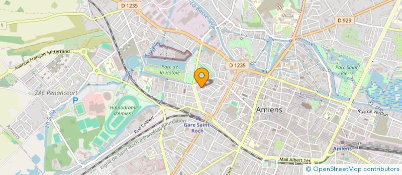 localisation de l'entreprise ASSOCIATION 2HB 2 HAUTE BANLIEUE à AMIENS
