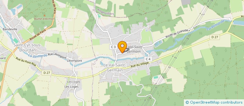 localisation de l'entreprise ASSOCIATION 2R  LE VAL-SAINT-GERMAIN