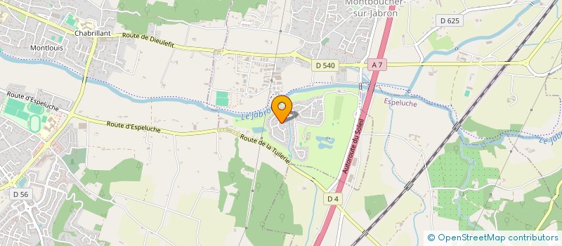 localisation de l'entreprise ASSOCIATION 3++ à MONTBOUCHER-SUR-JABRON