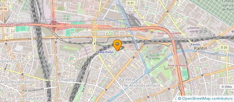 localisation de l'entreprise ASSOCIATION 3 SOEURS ET VOUS  PARIS