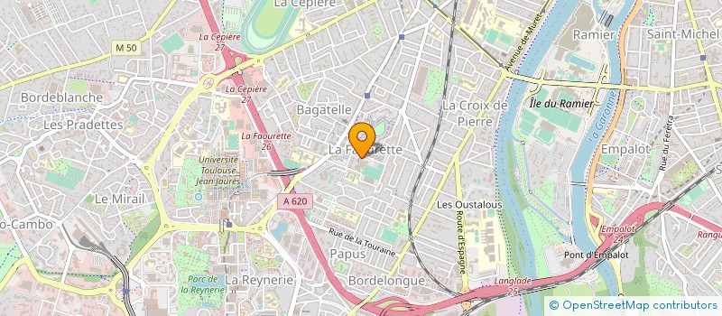 localisation de l'entreprise ASSOCIATION  # 31#.  TOULOUSE