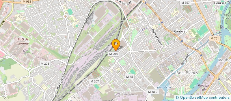 localisation de l'entreprise ASSOCIATION 3WR à LILLE