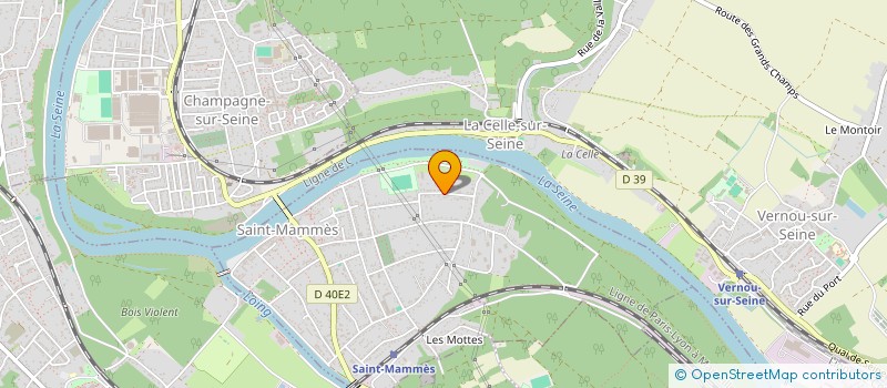 localisation de l'entreprise ASSOCIATION 4 AILES DES SABLES  SAINT-MAMMES