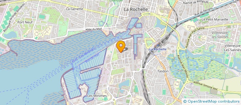 localisation de l'entreprise ASSOCIATION 40EME SUD à LA ROCHELLE