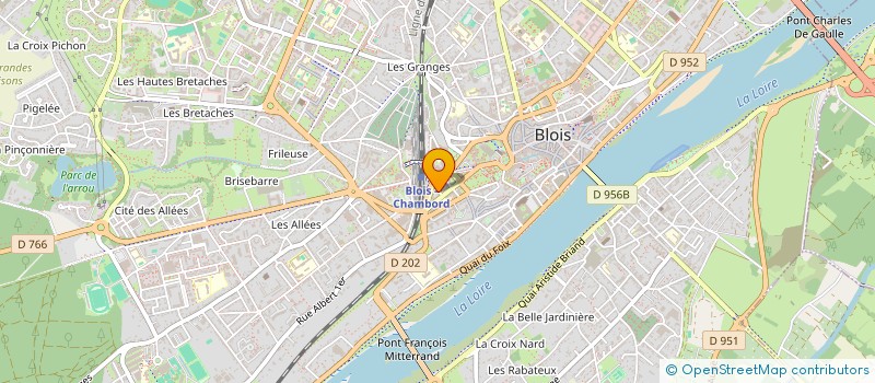 localisation de l'entreprise ASSOCIATION 41 PATATES  BLOIS
