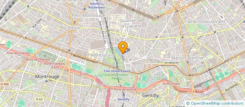 localisation de l'entreprise ASSOCIATION  PARIS