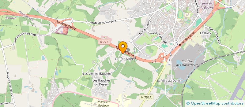 localisation de l'entreprise ASSOCIATION 4L SIXTYVES à BOUGUENAIS