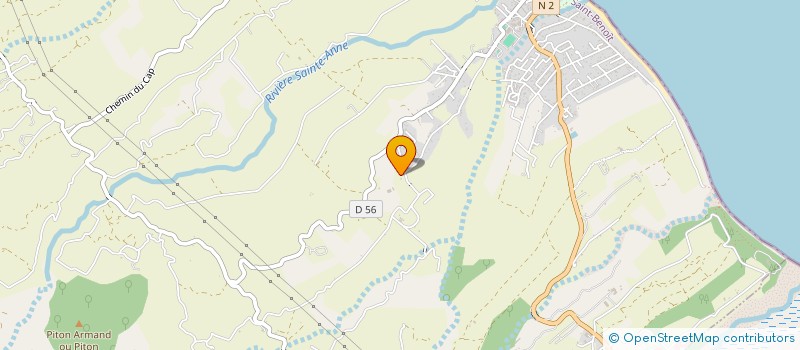 localisation de l'entreprise ASSOCIATION à SAINT-BENOIT