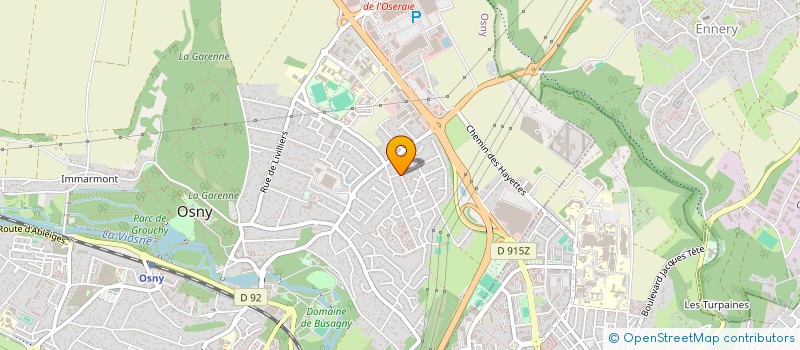 localisation de l'entreprise ASSOCIATION à OSNY