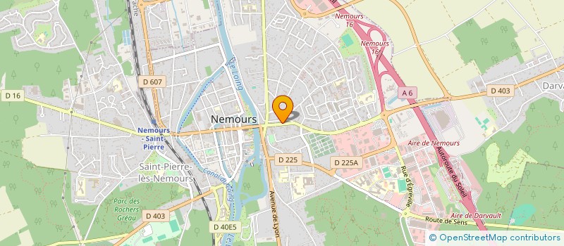 localisation de l'entreprise ASSOCIATION  NEMOURS