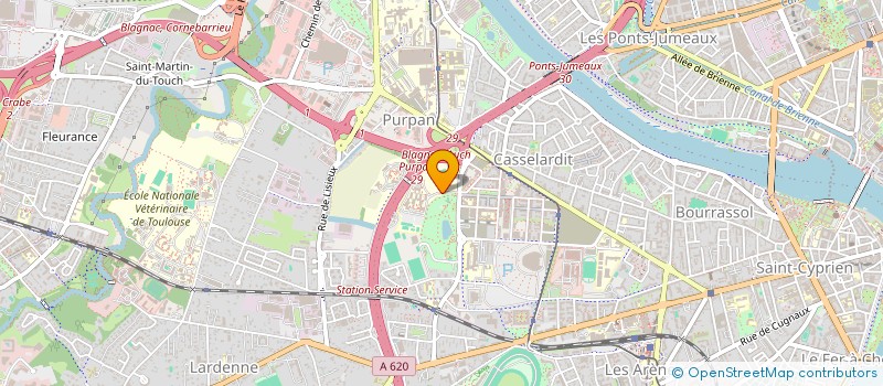 localisation de l'entreprise ASSOCIATION 85 EME à TOULOUSE