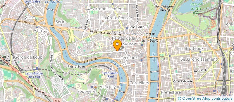 localisation de l'entreprise ASSOCIATION à LYON
