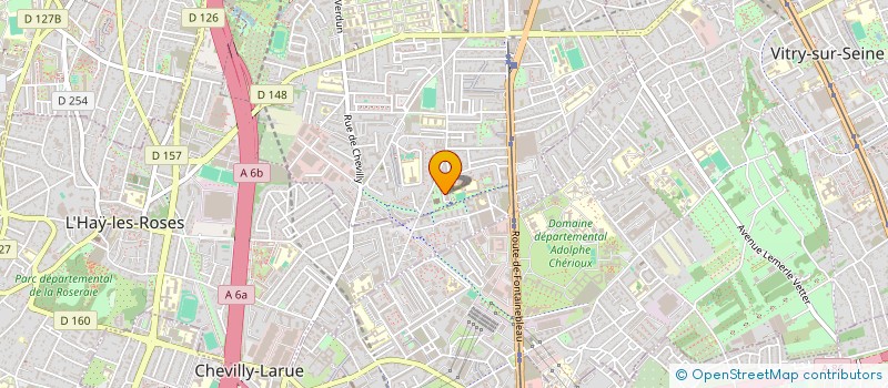 localisation de l'entreprise ASSOCIATION 94 SANS FRONTIERE à VILLEJUIF