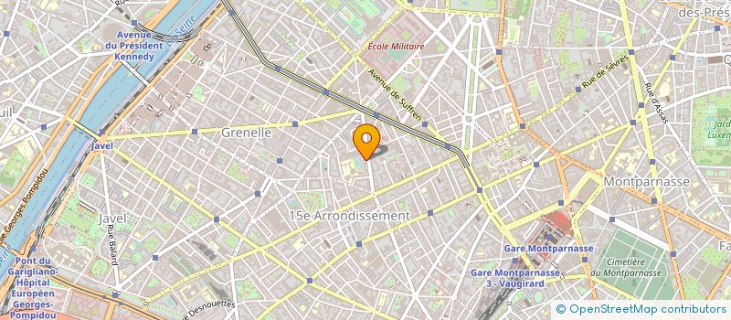 localisation de l'entreprise ASSOCIATION A 3.  PARIS