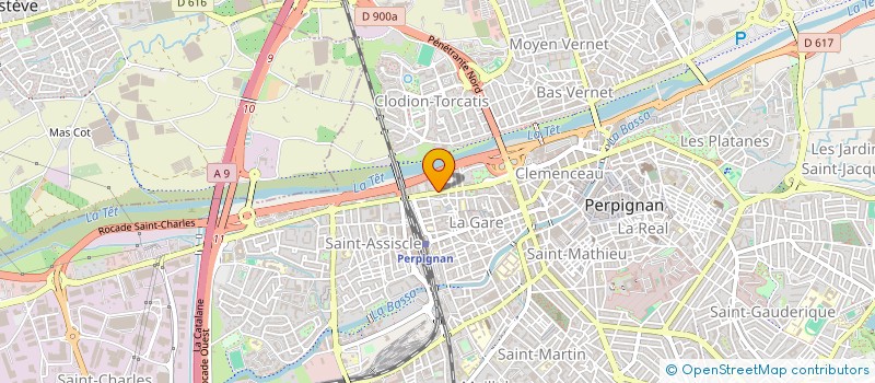 localisation de l'entreprise ASSOCIATION A 4 à PERPIGNAN
