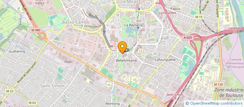 localisation de l'entreprise ASSOCIATION A C C E D E à TOULOUSE