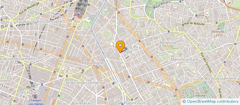 localisation de l'entreprise ASSOCIATION A CONTRE JOUR  PARIS