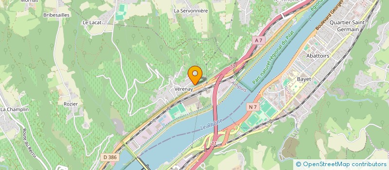 localisation de l'entreprise ASSOCIATION A'CORPS &'NERGETIQUE  AMPUIS