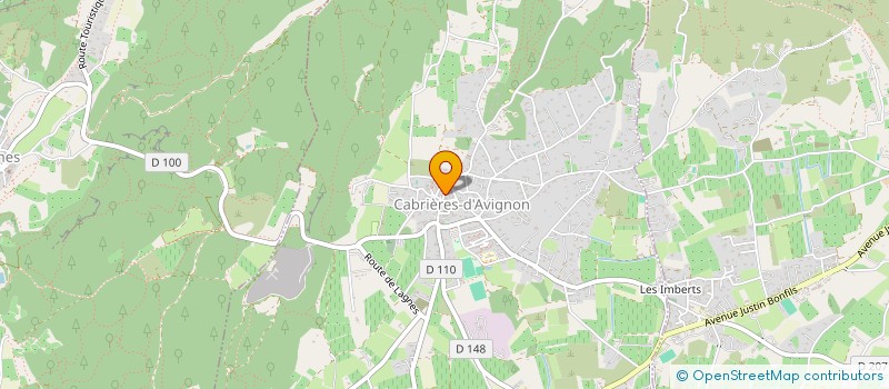 localisation de l'entreprise ASSOCIATION A CORPS VIVANT  CABRIERES-D'AVIGNON