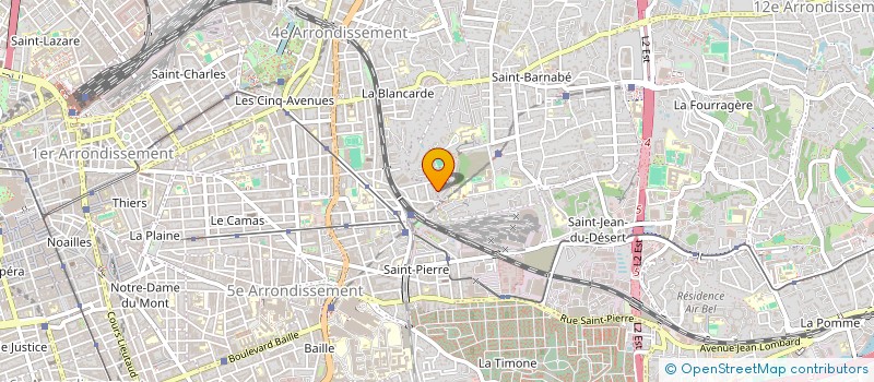 localisation de l'entreprise ASSOCIATION A CULTURALE à MARSEILLE