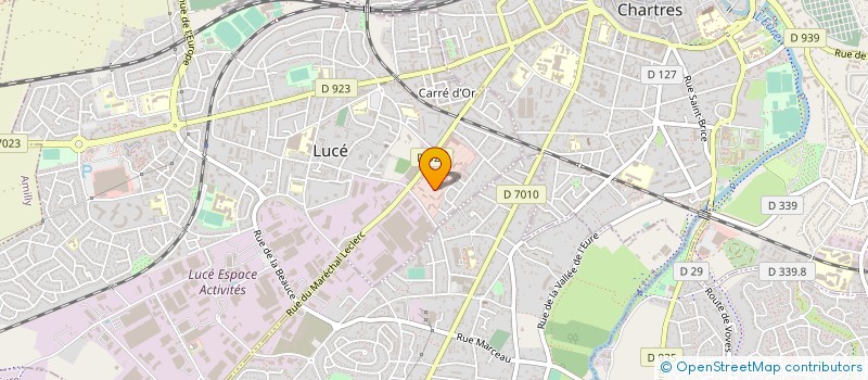 localisation de l'entreprise ASSOCIATION A.D.A. JADE à LUCE