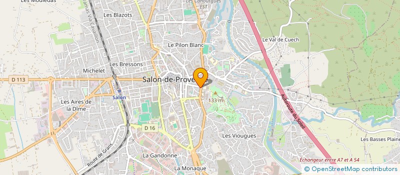 localisation de l'entreprise ASSOCIATION A.D.M.R DES DEUX VALLEES à SALON-DE-PROVENCE