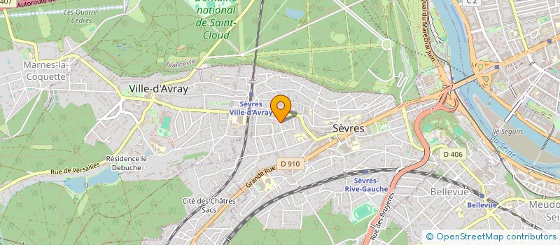 localisation de l'entreprise ASSOCIATION A FURORE NORMANNORUM à SEVRES