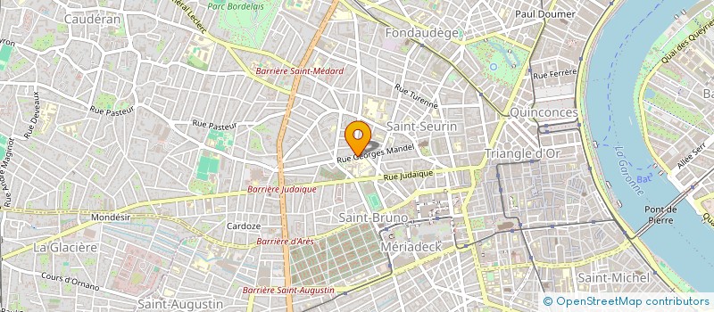 localisation de l'entreprise ASSOCIATION A.G.E.S.E à BORDEAUX