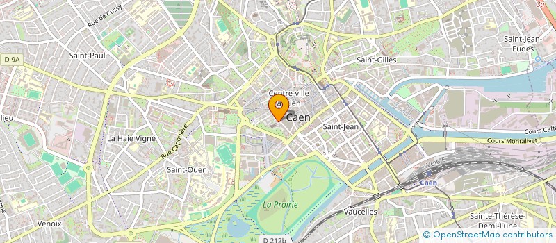 localisation de l'entreprise ASSOCIATION A L OUEST à CAEN
