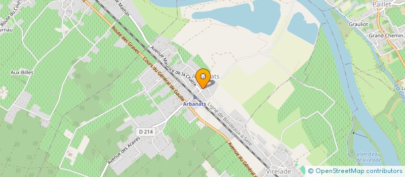 localisation de l'entreprise ASSOCIATION A L'UNICHOEUR  ARBANATS