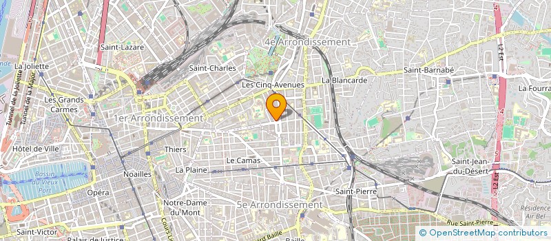 localisation de l'entreprise ASSOCIATION A MALICIA DA CAPOEIRA à MARSEILLE