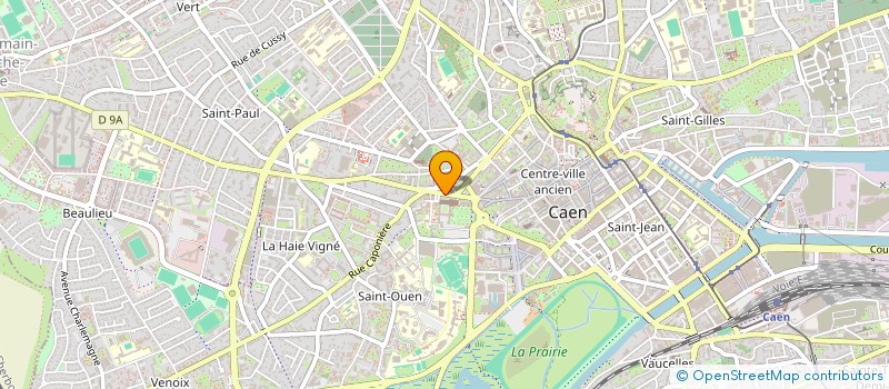localisation de l'entreprise ASSOCIATION  A MUCHE POT à CAEN