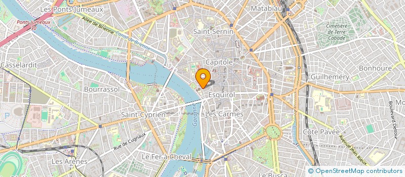 localisation de l'entreprise ASSOCIATION A.N.C.R.E.S à TOULOUSE