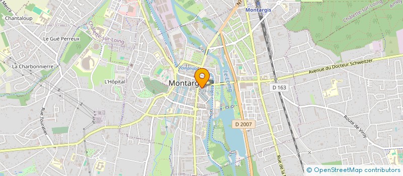 localisation de l'entreprise ASSOCIATION A PRIORI à MONTARGIS