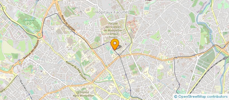 localisation de l'entreprise ASSOCIATION A.R.C.D. à MONTPELLIER